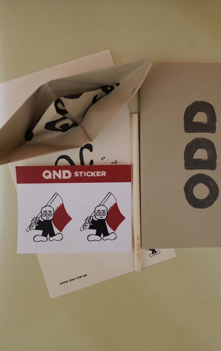 QND Stickers (set of 2)
