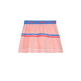 plane allover Sweatshirt & Dusty Pink Velvet mini skirt