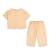 Butterfly R woven top & pants "Outfit set"