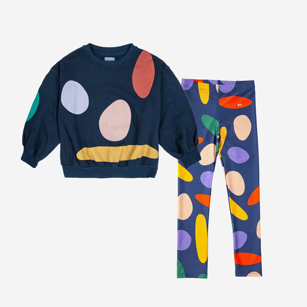 Party all over sweatshirt & leggings "Outfit set"