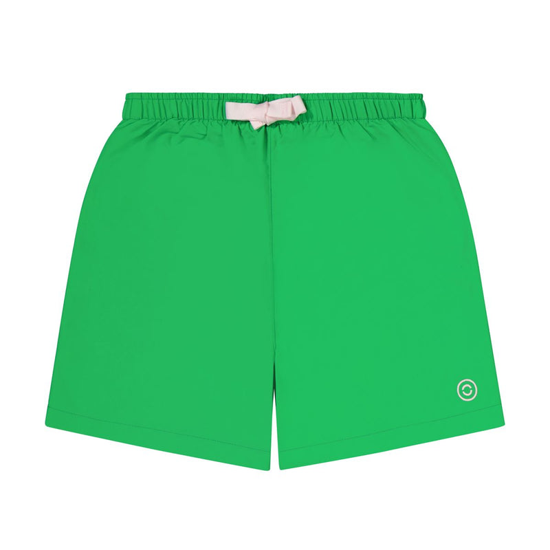 Solid Grass swimsuit and matching shorts