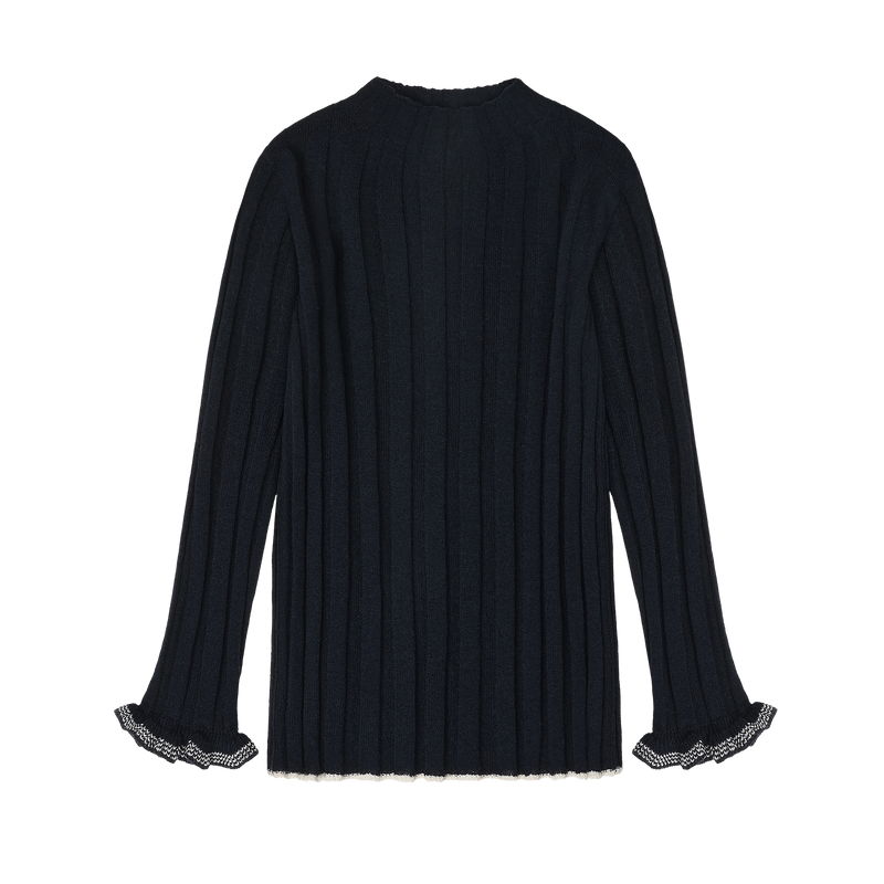 Checked Spencer & High Neck top