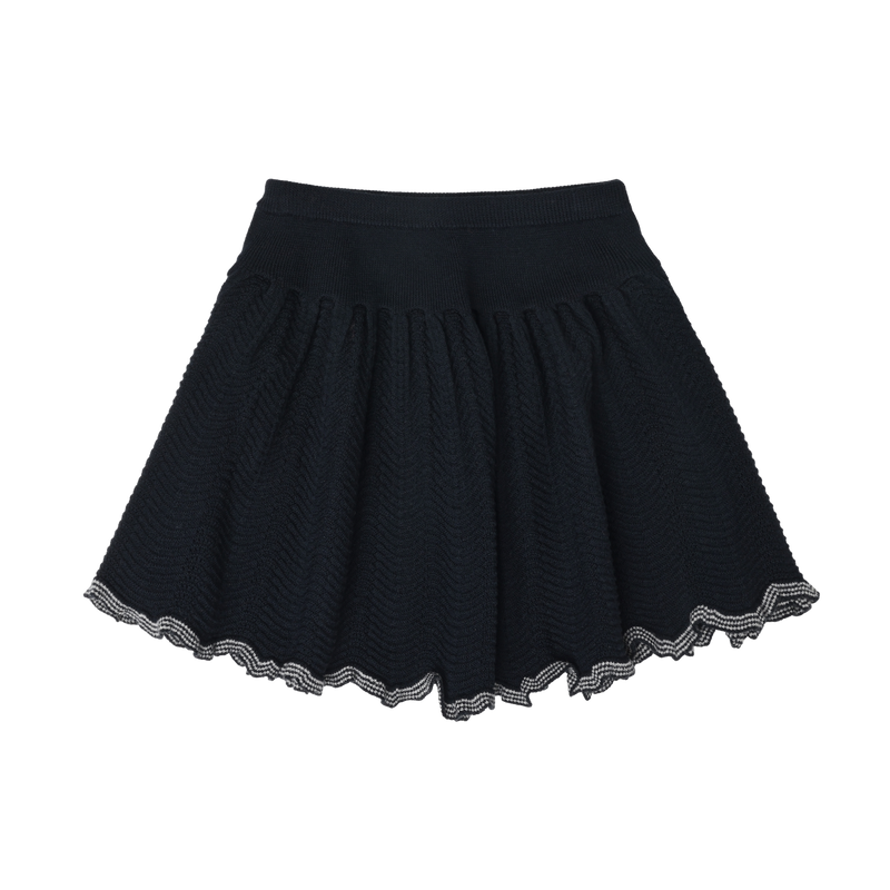 Pointelle Polo & Skirt