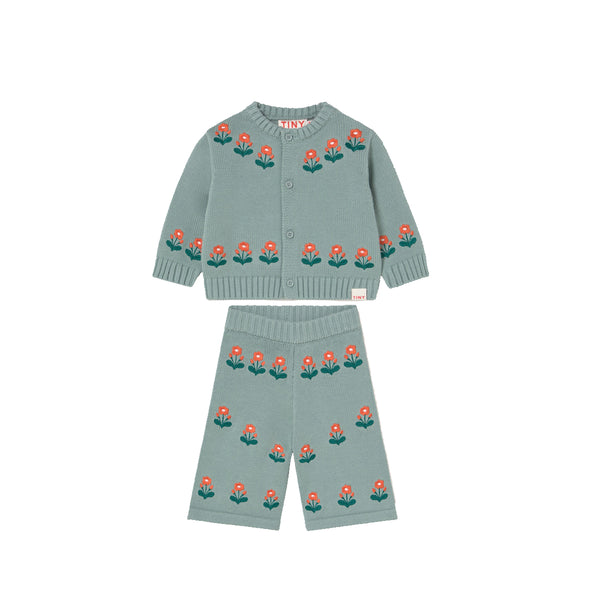 Flowers Baby Outfit Set