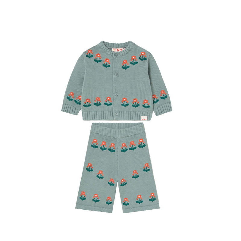 Flowers Baby Outfit Set