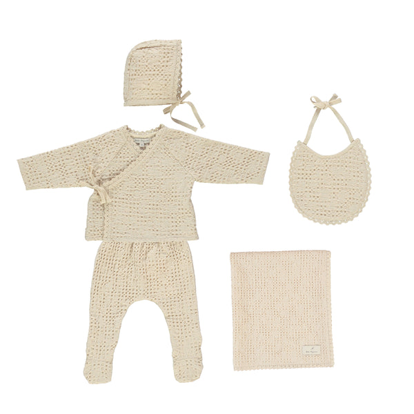 Baby Natural Waffle 4 Pieces Set