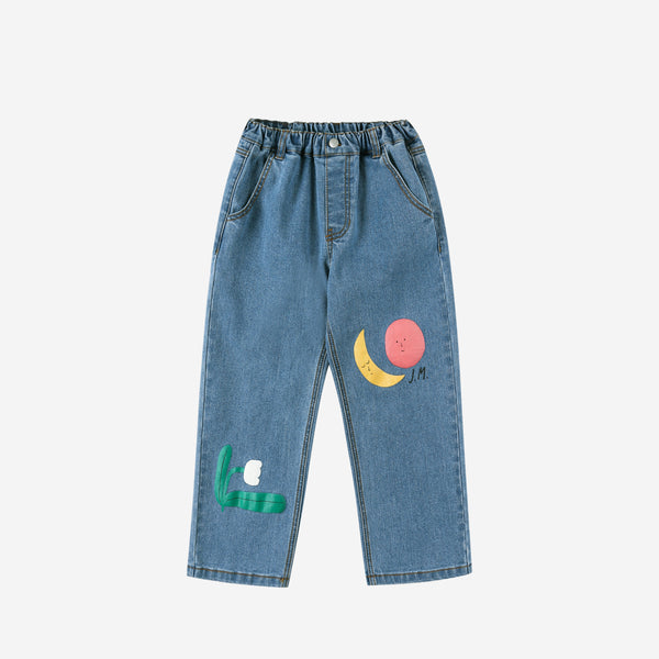Colored Nature Denim Pants