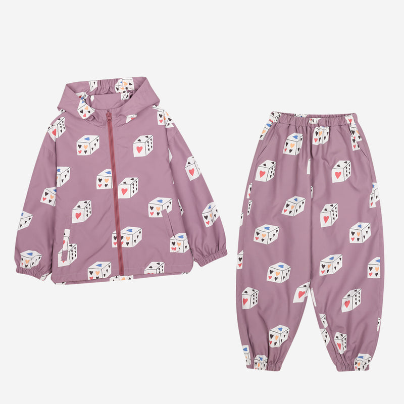 Love Dice WindBreaker Outfit Set