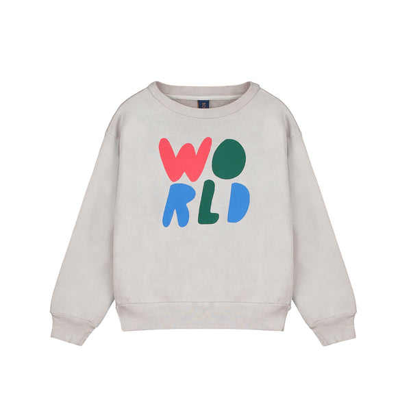 Grey world colors Sweatshirt