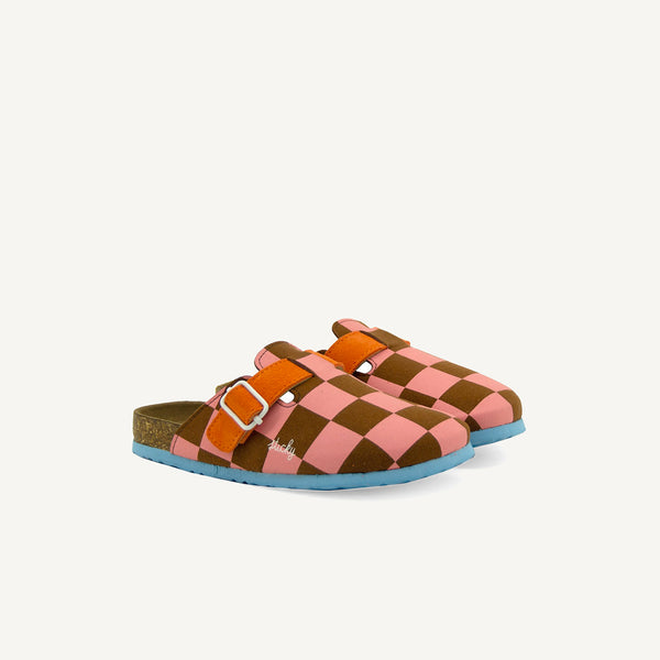 Clogs | Flower Pink/Willow Brown