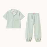 Emerald Stripes Shirt & Pants