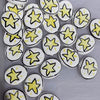 Star Bohemian Ceramic Beads