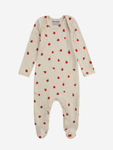 Baby Tomato overall and Vichy accesorios set