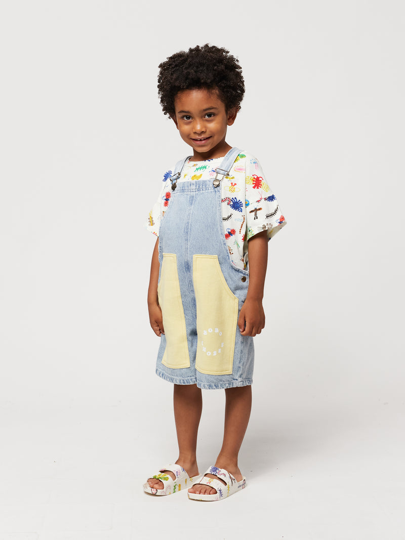 Bobo Choses Circle short dungaree