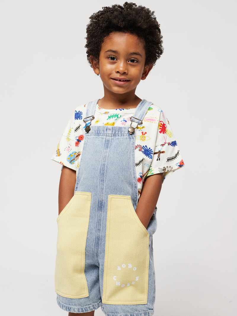 Bobo Choses Circle short dungaree