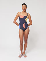 Summer night landscape print swimsuit - Adults