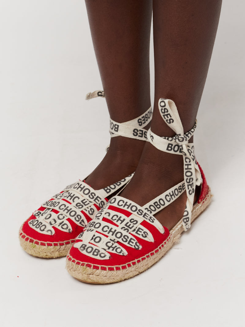 Bobo Choses red espadrilles