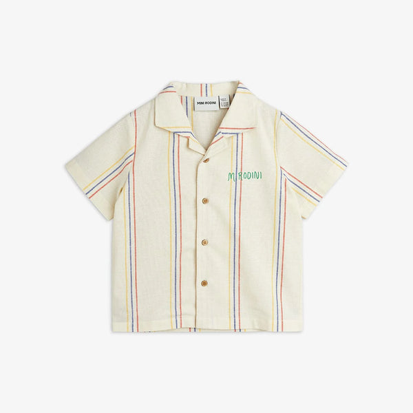 Stripe Woven Shirt & Short "Outfit Set"