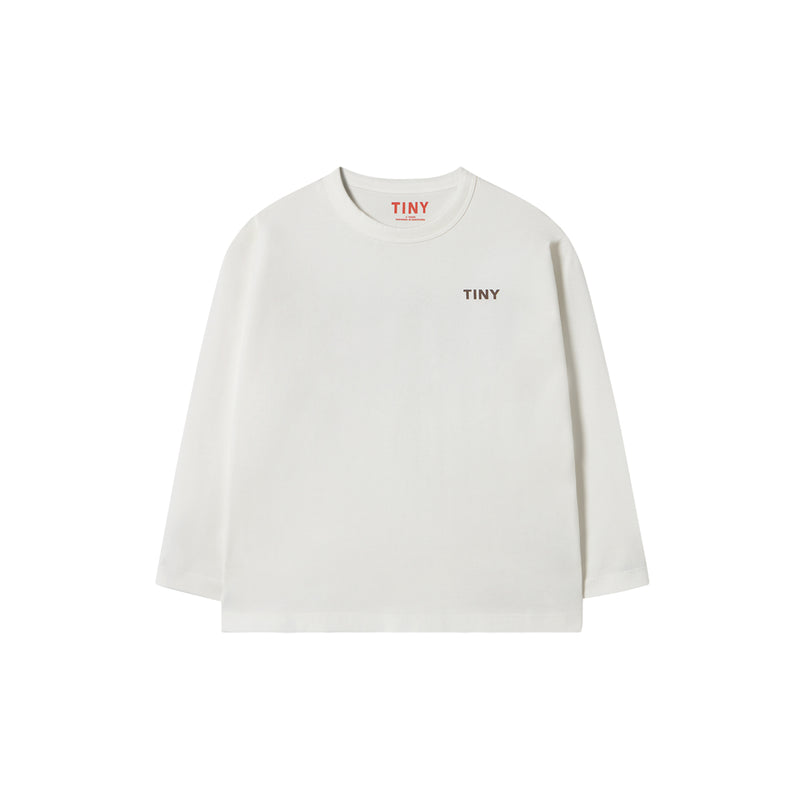 White Tiny Sleeve Tee