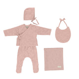 Baby Blush Waffle 4 Pieces Set