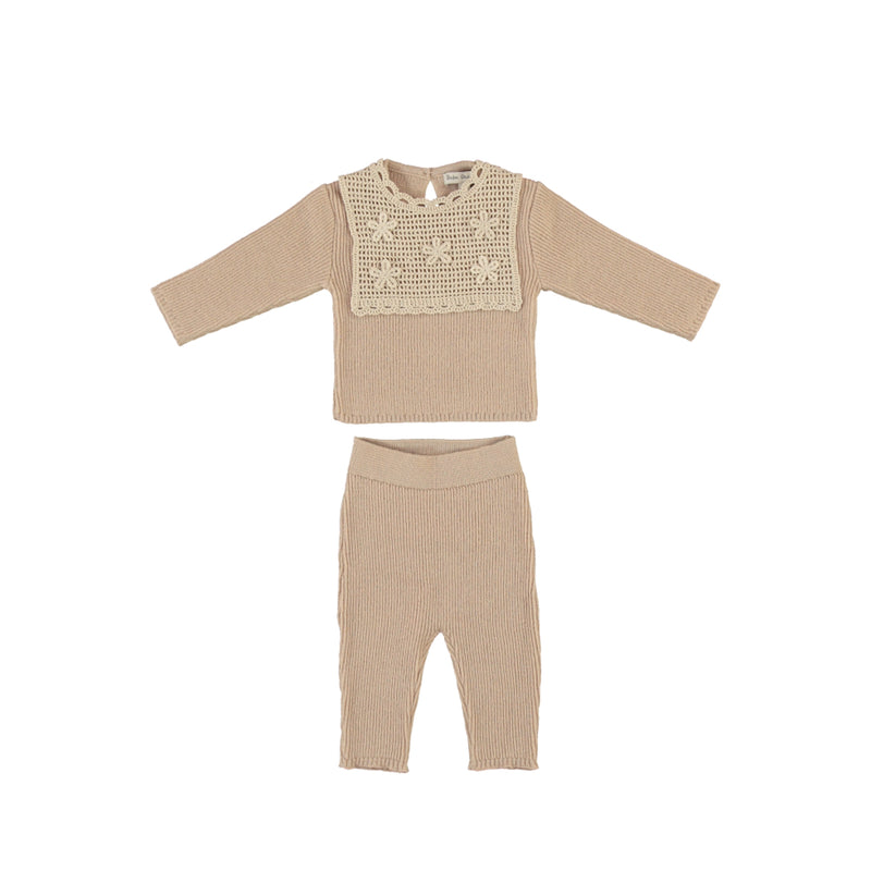 Earthy Lucette Baby Outfit Set