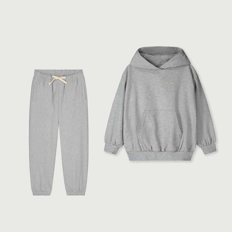Grey Melange Tracksuit