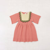 Chevron	Bib Dress