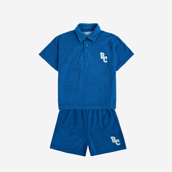BC Terry polo & BC terry bermuda shorts "Outfit Set"