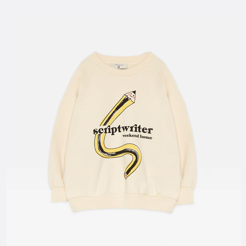 Scripwriter sweatshirt with pockets