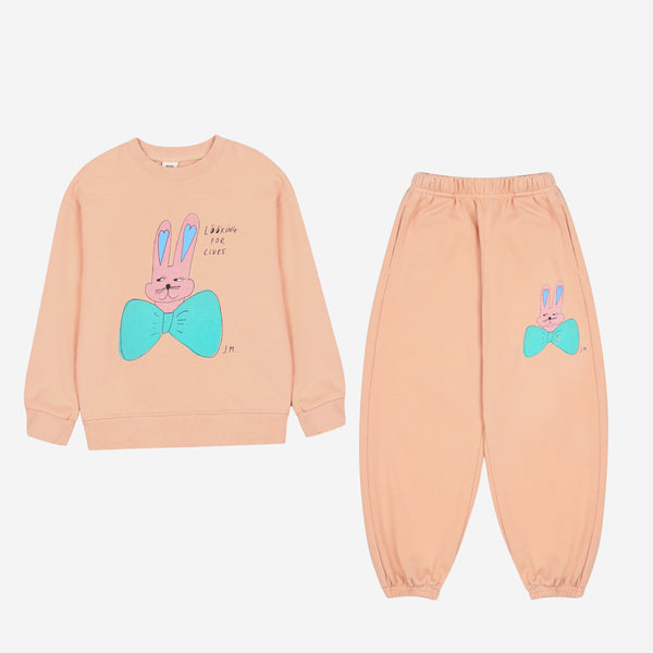 Coral Rabbit Tracksuit