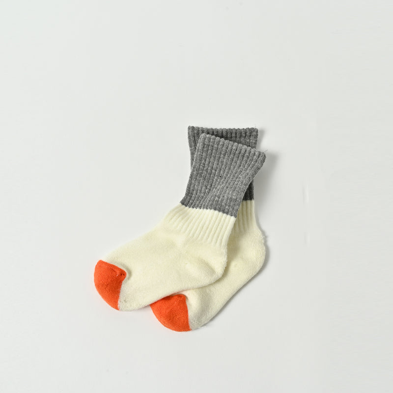 Melange M. Grey x Ivory Socks