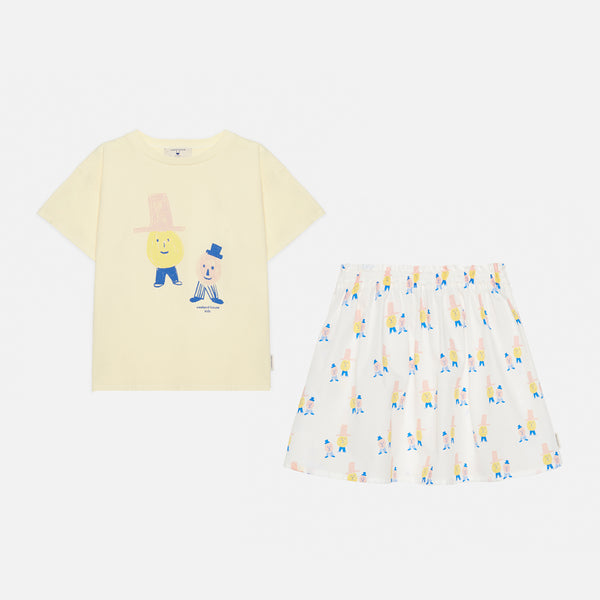 Guest t-shirt & Short Skirt "Outfit set"