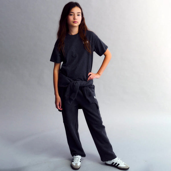 Grey Valeria Teen Polo &  Jogging Pants