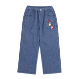 Love Block Sweatshirt & Denim Pants