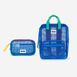 BC Color Block Mesh Backpack & Pouch