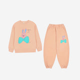 Baby coral Rabbit Tracksuit