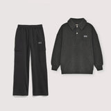 Grey Valeria Teen Polo &  Jogging Pants