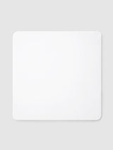 White Plain velvet blanket