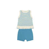 Baby Sea Top & Lace Shorts