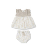 Ecru Saona Baby Dress