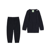 Navy Baby Rib Set