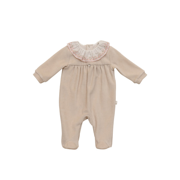 Light Taupe Baby Grow