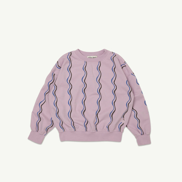 Lavender Frost Squiggle Sweatshirt