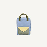 Medium Backpack Lemon Tree Envelope Cloud Blue