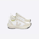CANARY ELASTIC LACES ALVEOMESH WHITE PIERRE