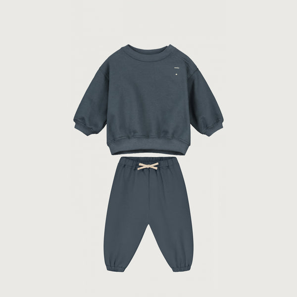 Blue Grey Baby Tracksuit
