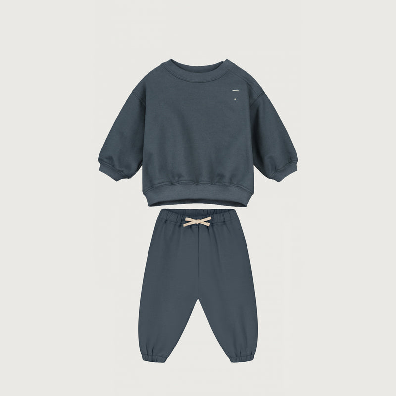 Blue Grey Baby Tracksuit