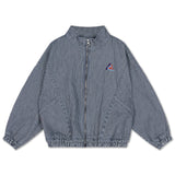 Blue Stripe Wind Breaker & Pants