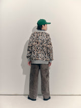 Grey Melange Mini Splodge Cardigan
