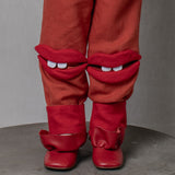 Red Hems Blouse & Krissie Trousers